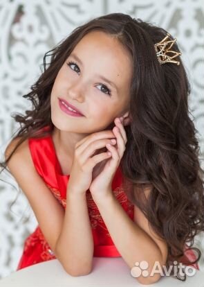 Ободок для волос детский Корона