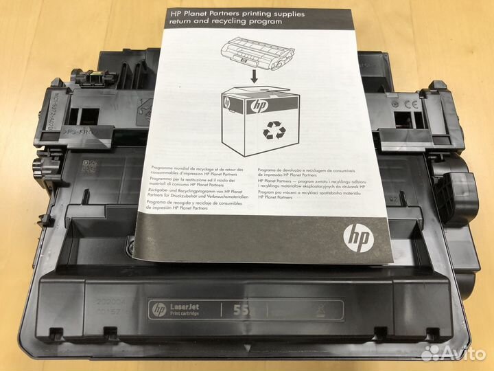 Картриджи б/у HP CE255 XD первопроходы