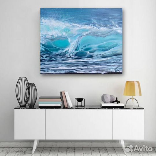 Картина маслом морской пейзаж