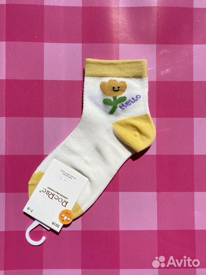 Носки для девочек летние