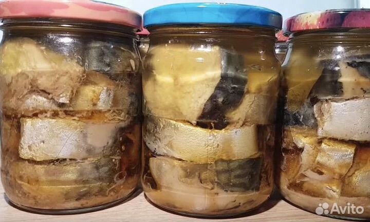 Скумбрия в масле