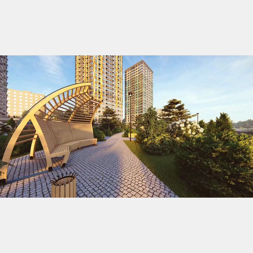 3-к. квартира, 89,8 м², 15/23 эт.