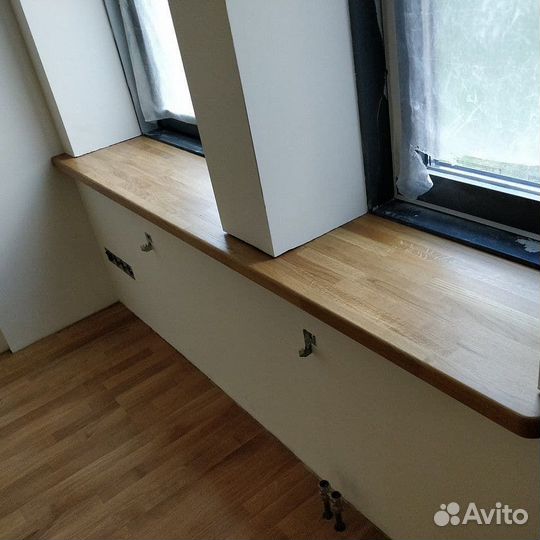 Подоконник из массива дерева N4