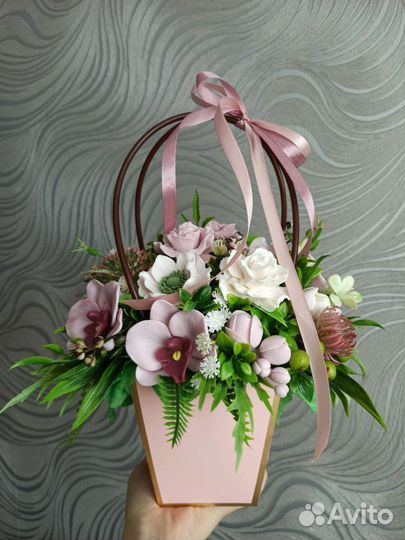 Букет из мыла