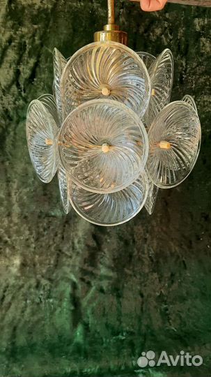 Люстра одуванчик спутник с радиоволнами