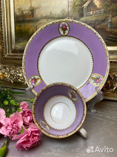 Тарелка и чашка Edelstein Bavaria