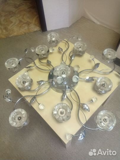 Люстра потолочная бу