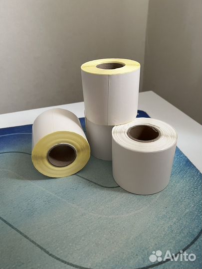 Термоэтикетки 75х120/58х40