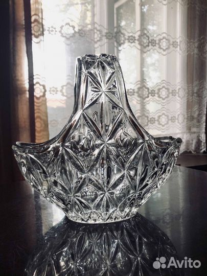 Хрустальная конфетница СССР