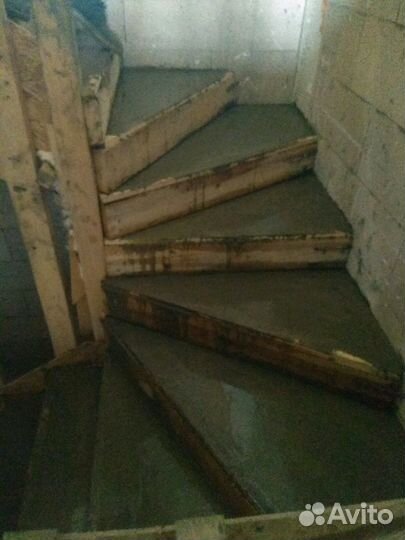 Монолитные бетонные лестницы