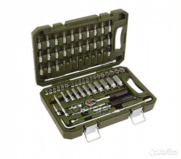 Набор головок и принадлежностей 1/4 70 предм 6