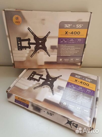 Кронштейн для тв поворотный до 55 дюймов