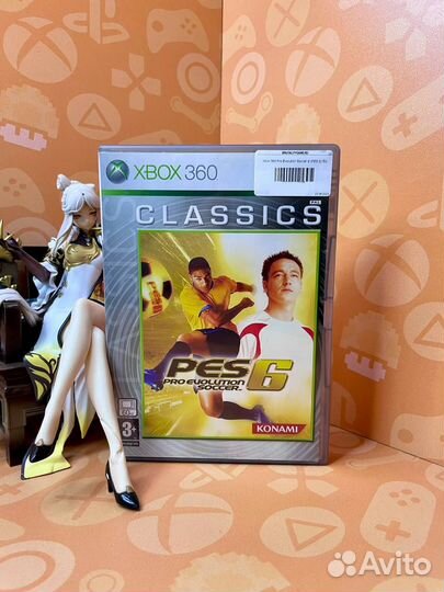 Xbox 360 Pro Evolution Soccer 6 (PES 6) б/у