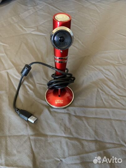 Веб-камера CBR CW 530M Red