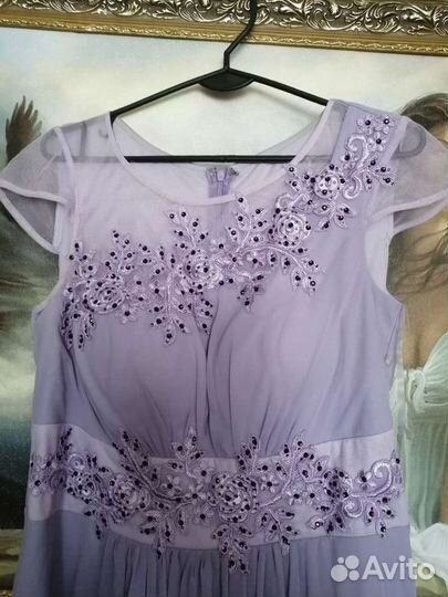 Платье в пол