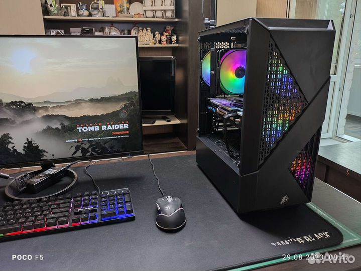 Игровой комп Ryzen7 2700+ RX580 8Gb