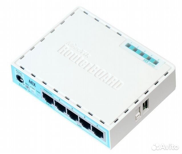 Роутер MikroTik hEX RB750Gr3 (новый)