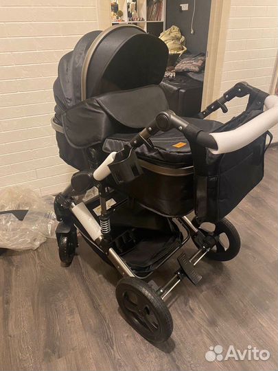 Детская коляска 2в 1 luxmom 555