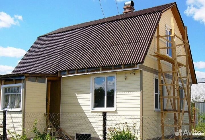 Крыша кровельные работы