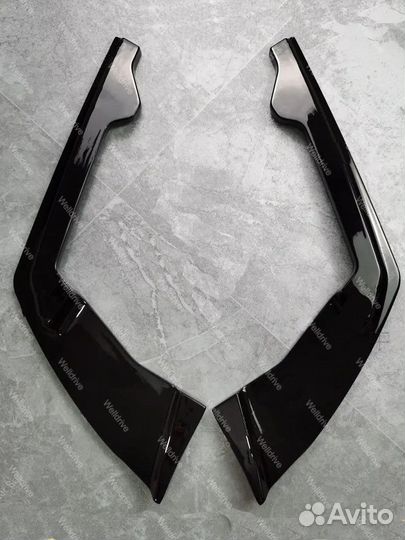 Лезвия задние BMW 5 G30 G31 CS стиль черные
