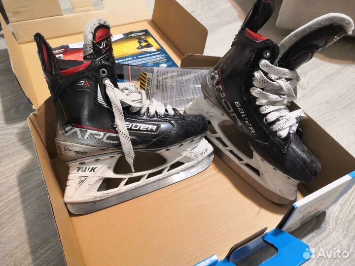 Хоккейные коньки bauer vapor 3x