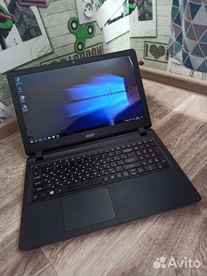 Ноутбук Acer 4 ядра N4200/4Гб RAM/аккум до 7 часов