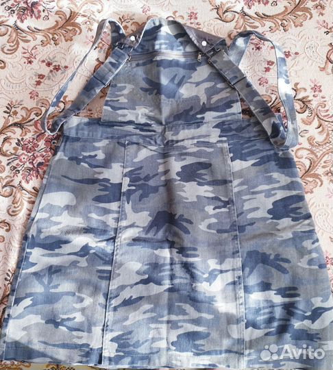 Джинсовый сарафан