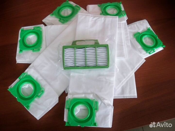 Мешки для пылесоса Bork V7D1 6 штук + Фильтр