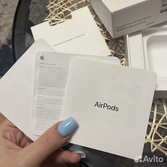 Кейс для airpods 1,2 оригинал