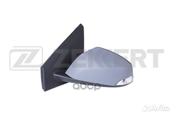 Зеркало в сборе левое / грунтованное / асфериче