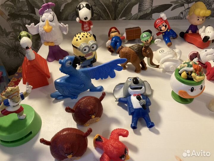 Игрушки из макдональдса и другие