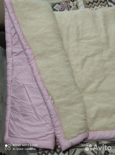 Одеяло шерстяное новое