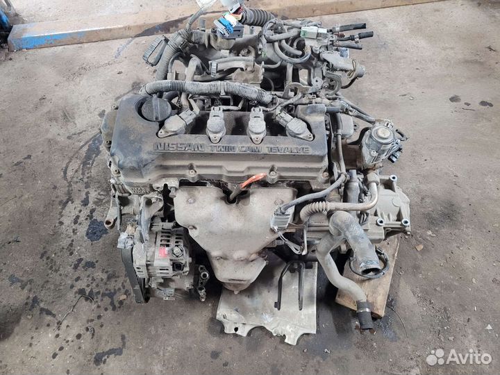 Двигатель QG15 nissan almera n16