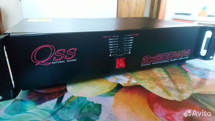 Усилитель QSS 2/600