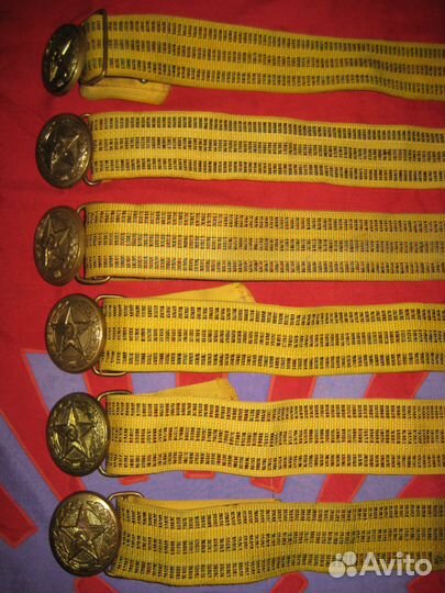 Офицерский ремень парадный СССР