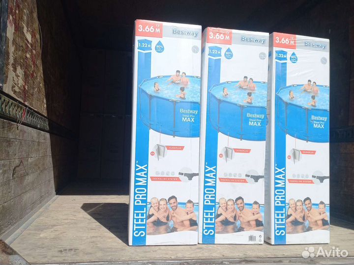 Каркасный бассейн366*122см