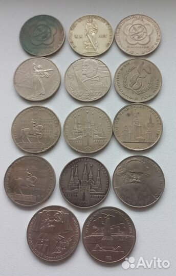 Юбилейные монеты СССР