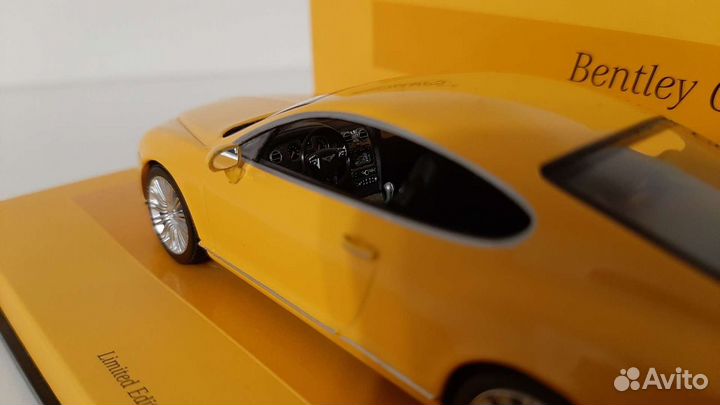 Бентли/Bentley Continental Gt / 1:43 / Minichamps
