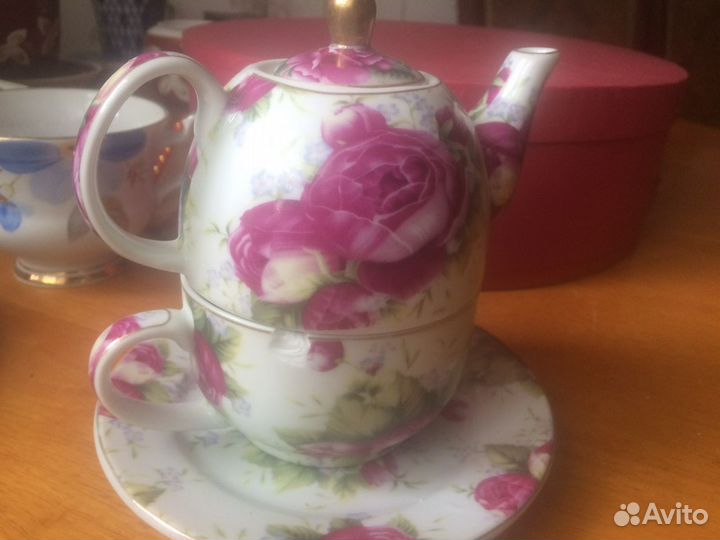 Чайный сервиз, чайная пара Дулево