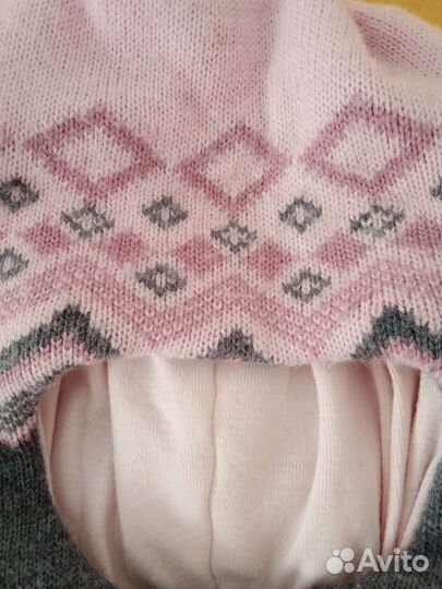 Шапка шлем, шапка 52-54