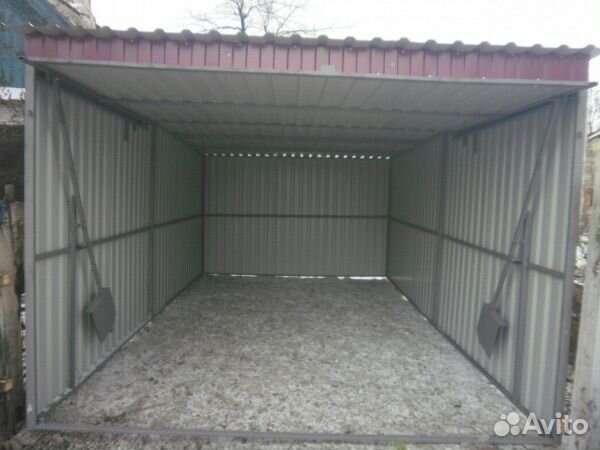 Гараж металлический разборный
