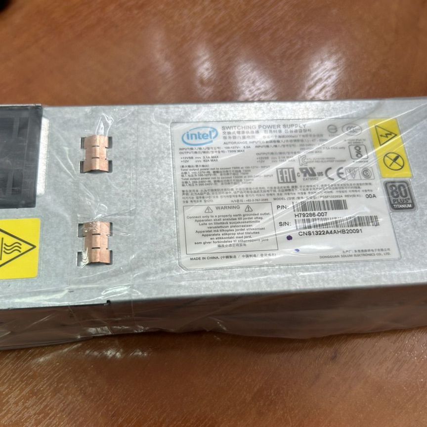 [PSSF132202A] Блок Питания Intel 1300w H79286-007 Pssf132202a