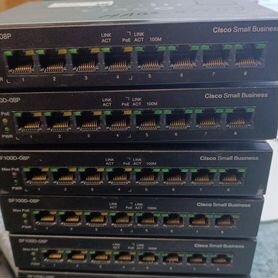 Коммутатор Cisco sf100d-08P