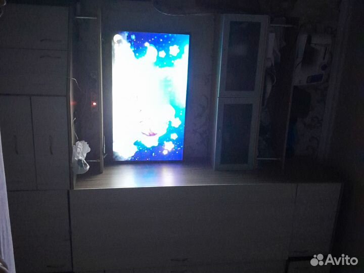 Тумба под тв со шкафом и полка