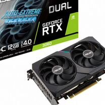 Новая Видеокарта Asus nvidia GeForce RTX 3060 12gb