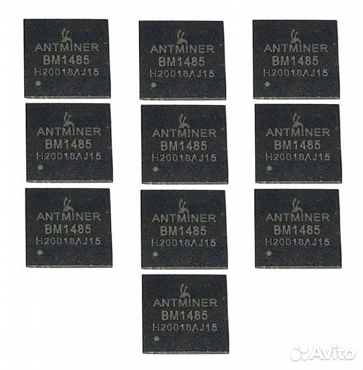 Чип BM1485 и BM1387 для Asic Antminer L3+,S9 новые