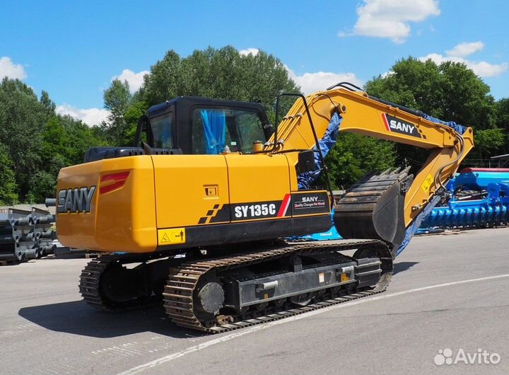 Гусеничный экскаватор Sany SY135C, 2024