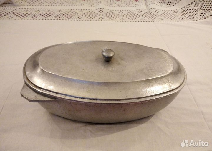 Чугунный казан и сковорода СССР