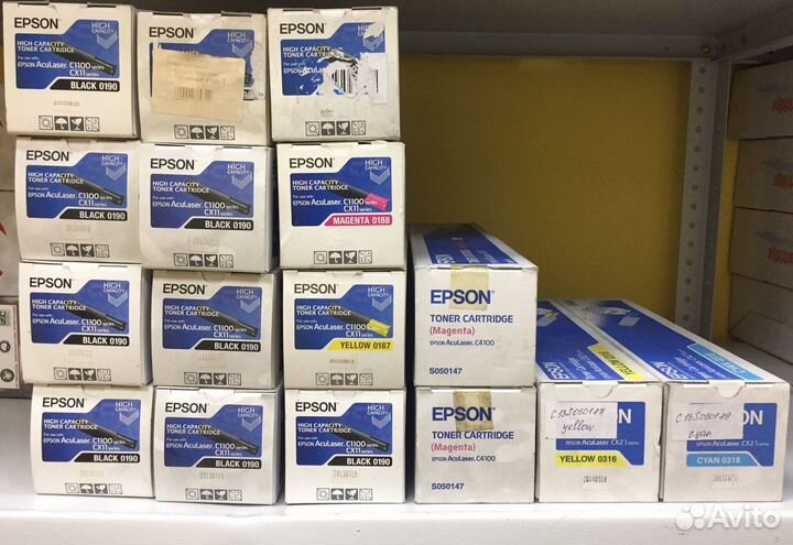 Картриджи Epson AcuLaser оригинальные