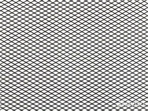 Сетка в бампер алюминий